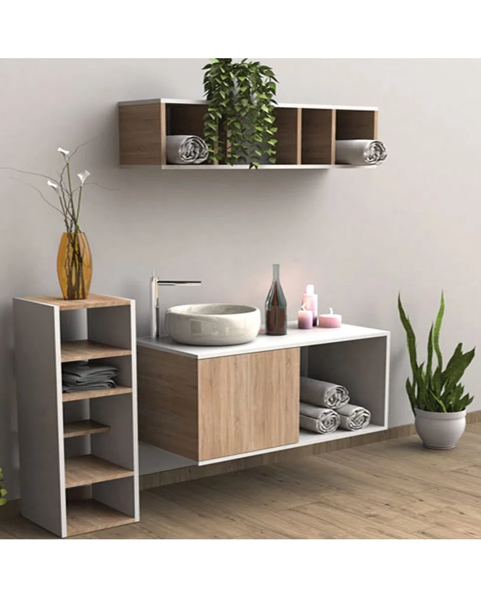 Arredamento Centro Estetico e Spa con Mobile di Servizio e 2 Espositori