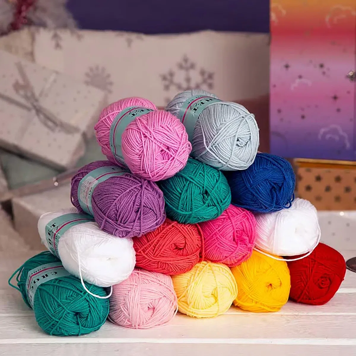 Calendario dell'Avvento della Società Crochet 2025, Calendario dell'Avvento Crochet 2025, 25 Giorni di Progetti con Tutorial, Calendario di Natale Fai da Te in Filato per L'Avvento per Regali di