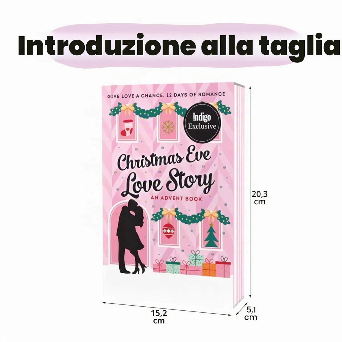 Storia d'amore della vigilia di Natale: un calendario del libro dell'avvento, 12 giorni di romanticismo, un'esperienza di storia d'amore dell'Avvento, perfetto per gli appassionati di libri romantici