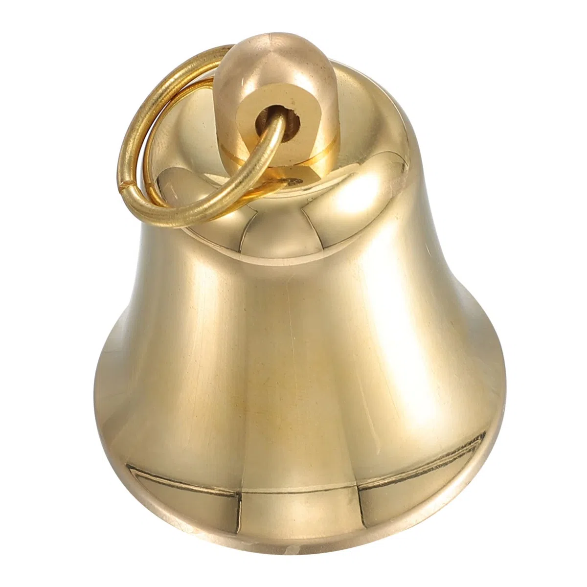 VOSAREA 10 Pezzi Campana Di Ottone Ornamento Della Campana Di Natale Decorazione Per La Casa Campanelli Eolici Appesa All'albero Ornamenti Di Campanellini Ornamento Golden